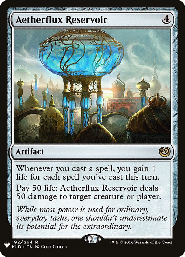 Aetherflux Reservoir - Magic: The Gathering