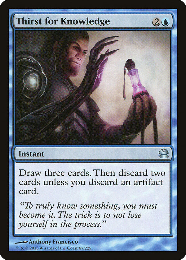 Thirst for Knowledge - Magic: The Gathering