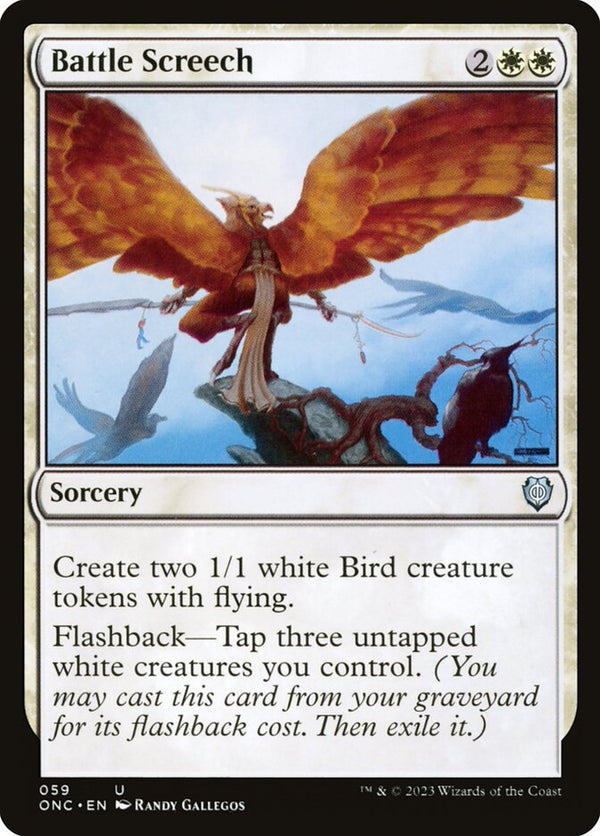 Battle Screech - Magic: The Gathering