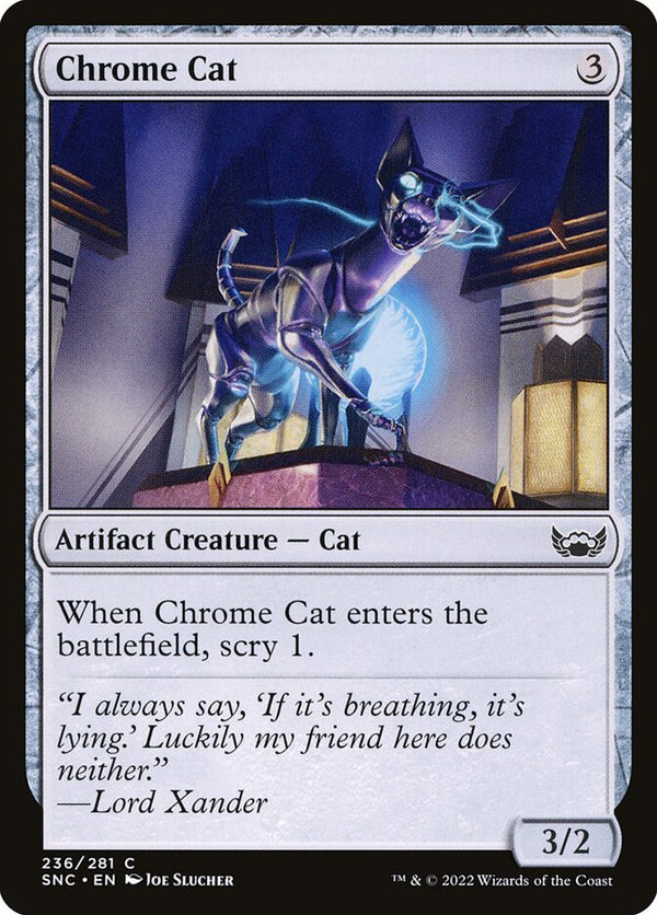Chrome Cat - Magic: The Gathering