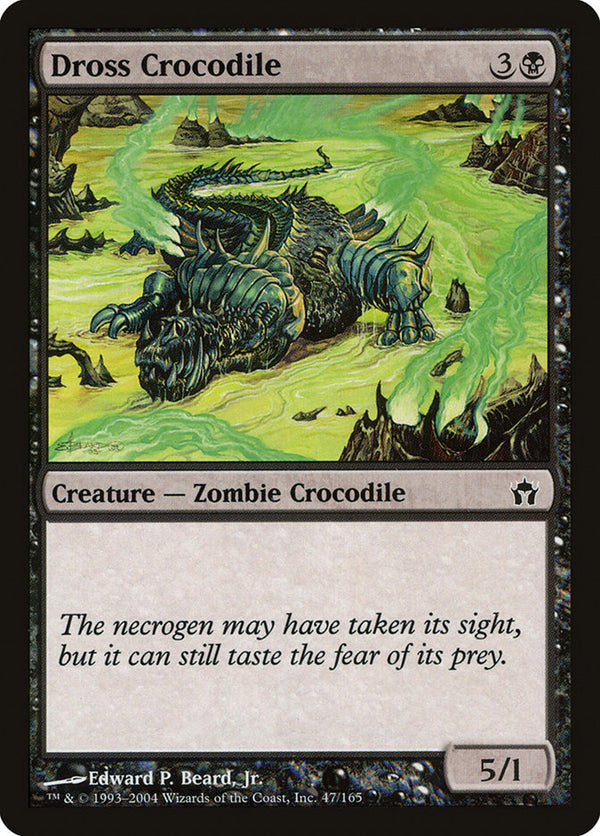 Dross Crocodile - Magic: The Gathering