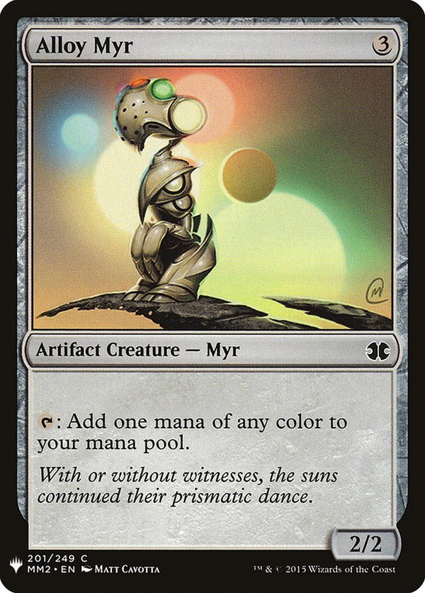 Alloy Myr - Magic: The Gathering