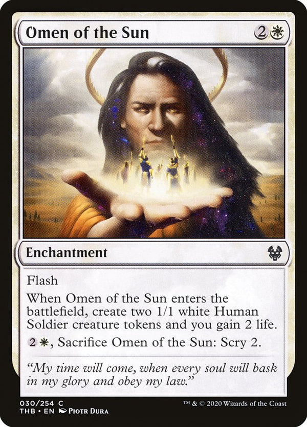 Omen of the Sun - Magic: The Gathering