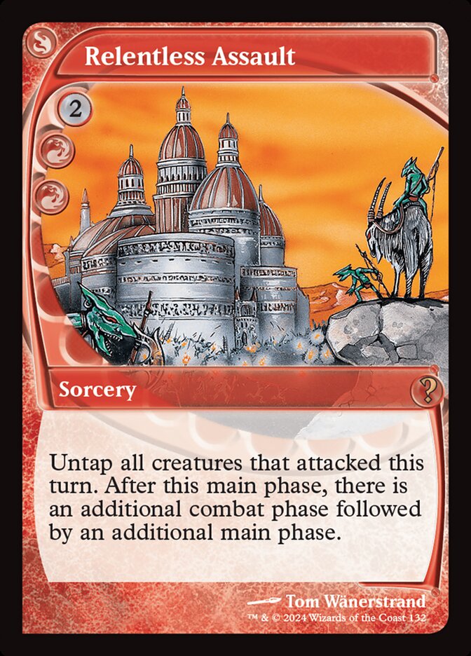 Relentless Assault (Future Sight)