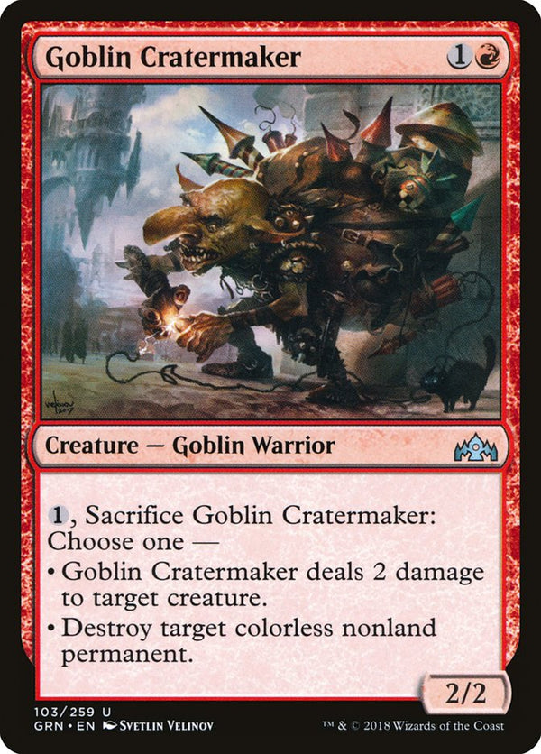 Goblin Cratermaker - Magic: The Gathering