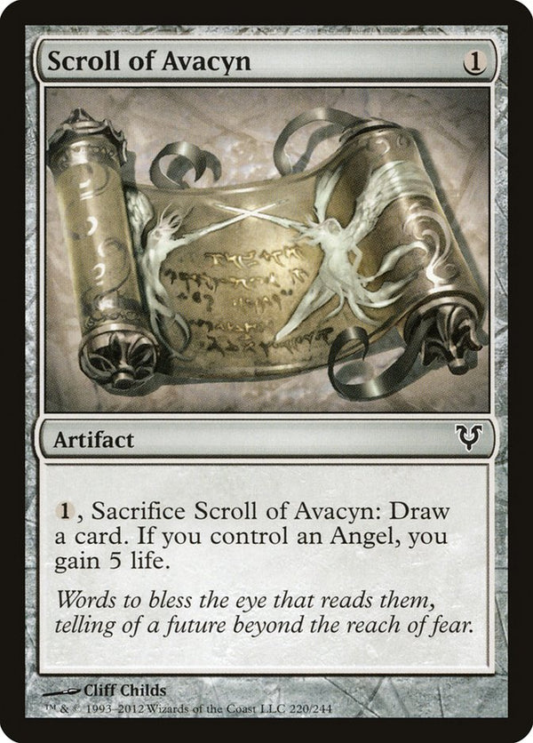 Scroll of Avacyn - Magic: The Gathering
