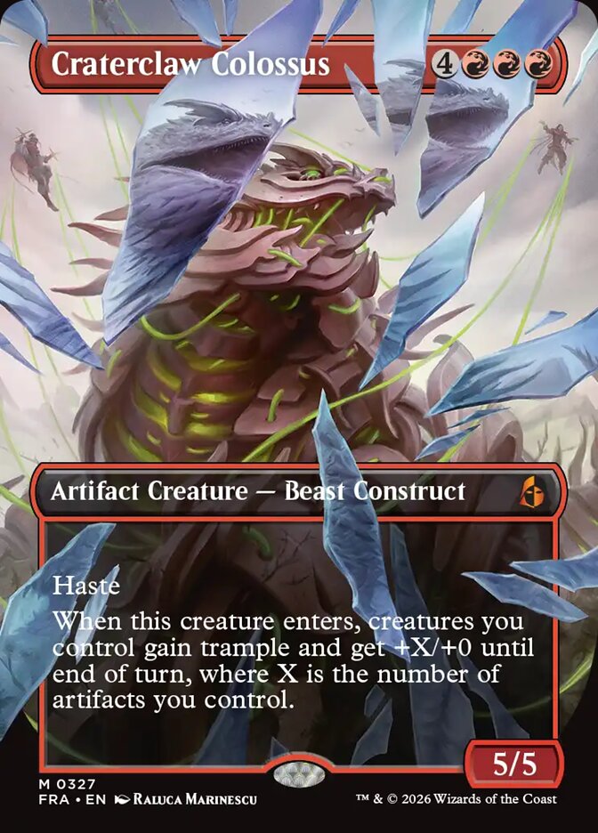 Craterclaw Colossus (Borderless) (0327)