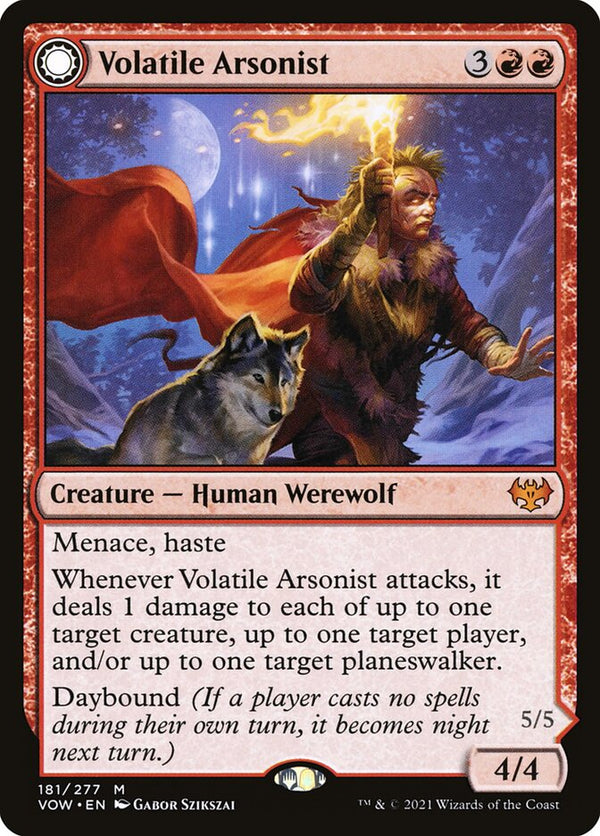 Volatile Arsonist - Magic: The Gathering