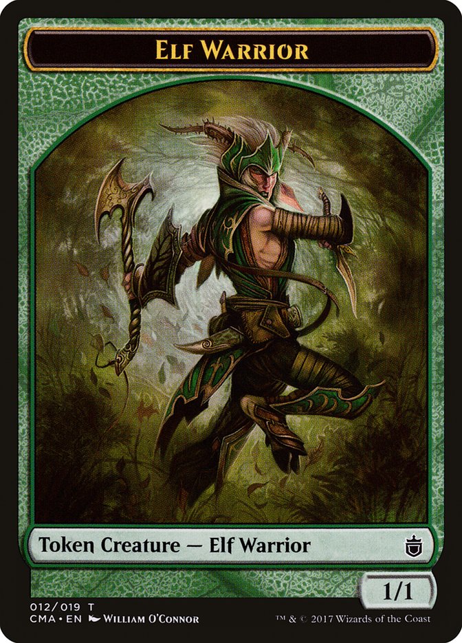 Elf Warrior Token (012)