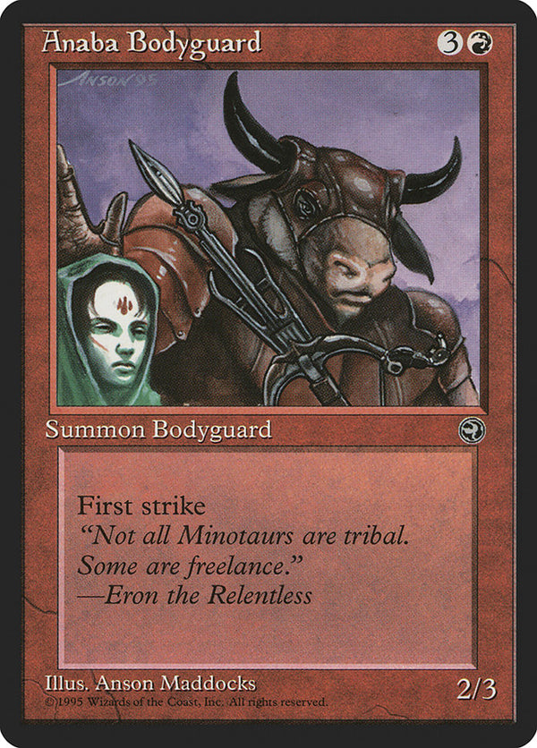 Anaba Bodyguard - Magic: The Gathering