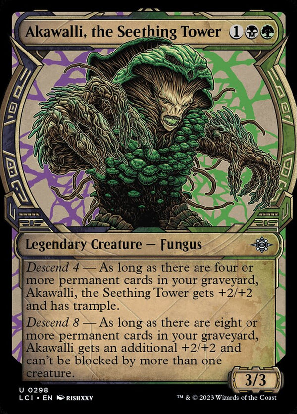 Akawalli, the Seething Tower (Showcase) - Magic: The Gathering