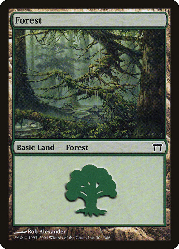 Forest (306) - Magic: The Gathering