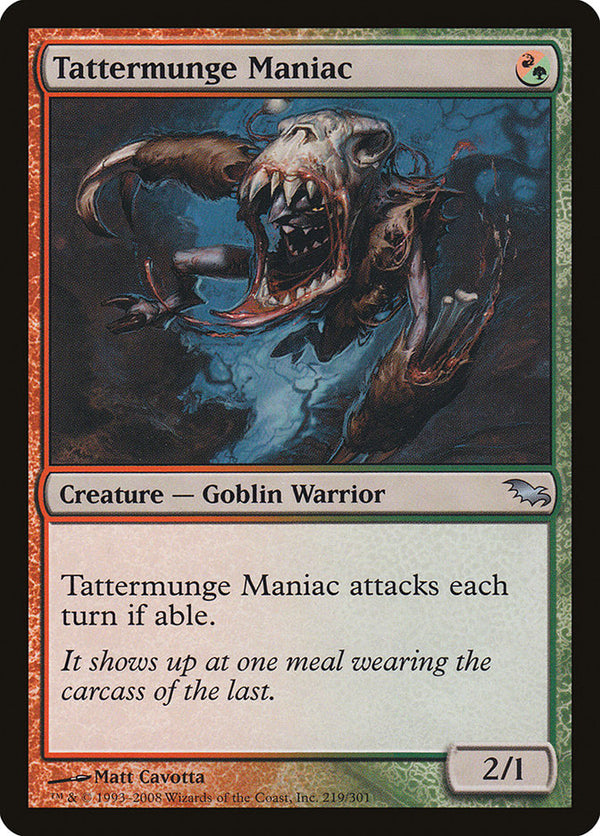 Tattermunge Maniac - Magic: The Gathering