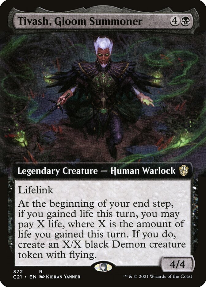 Tivash, Gloom Summoner (Extended Art)