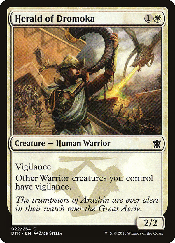 Herald of Dromoka - Magic: The Gathering