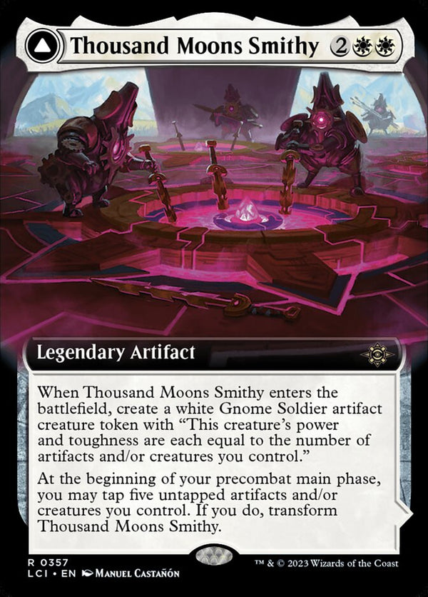 Thousand Moons Smithy (Extended Art) - Magic: The Gathering