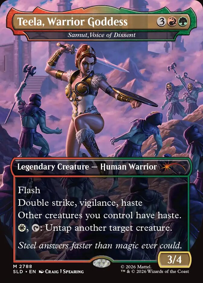 Teela, Warrior Goddess - Samut, Voice of Dissent