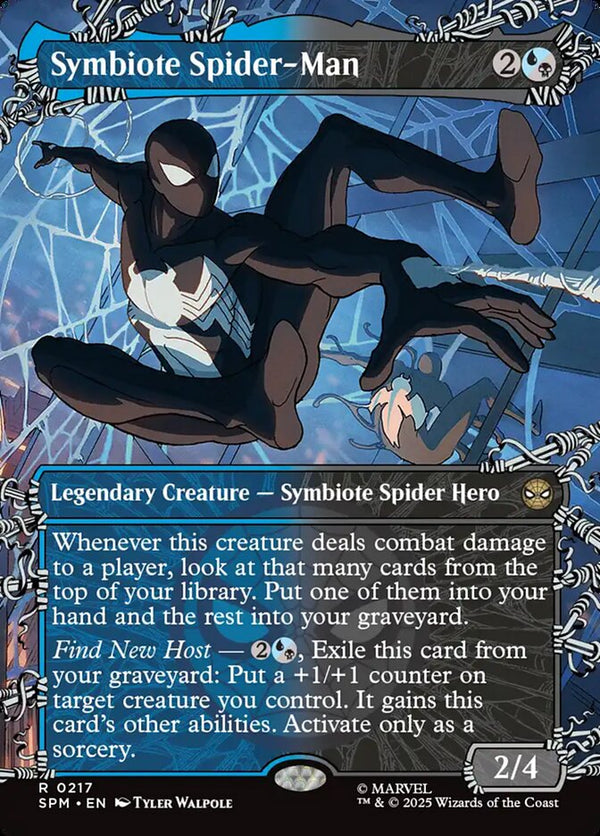 Symbiote Spider-Man (Borderless) - Magic: The Gathering