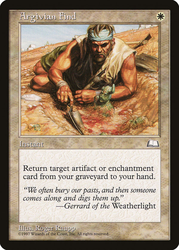 Argivian Find - Magic: The Gathering