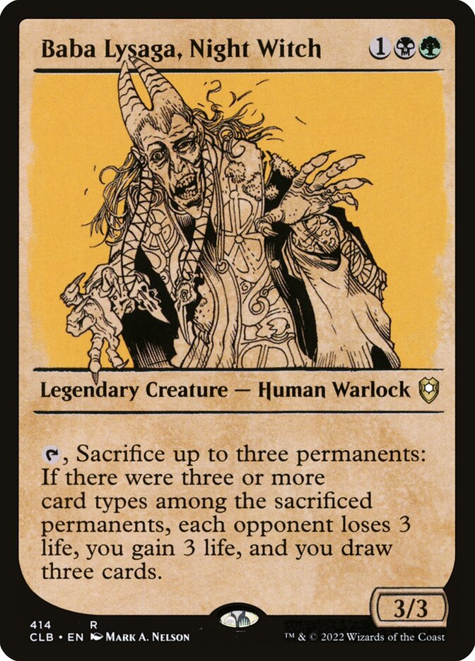 Baba Lysaga, Night Witch (Showcase)