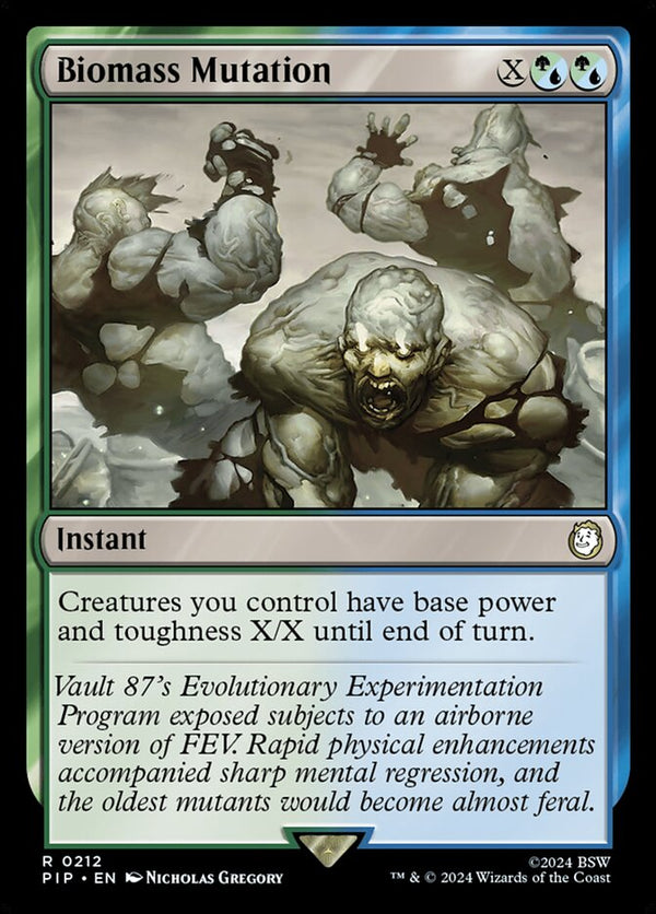 Biomass Mutation - Magic: The Gathering