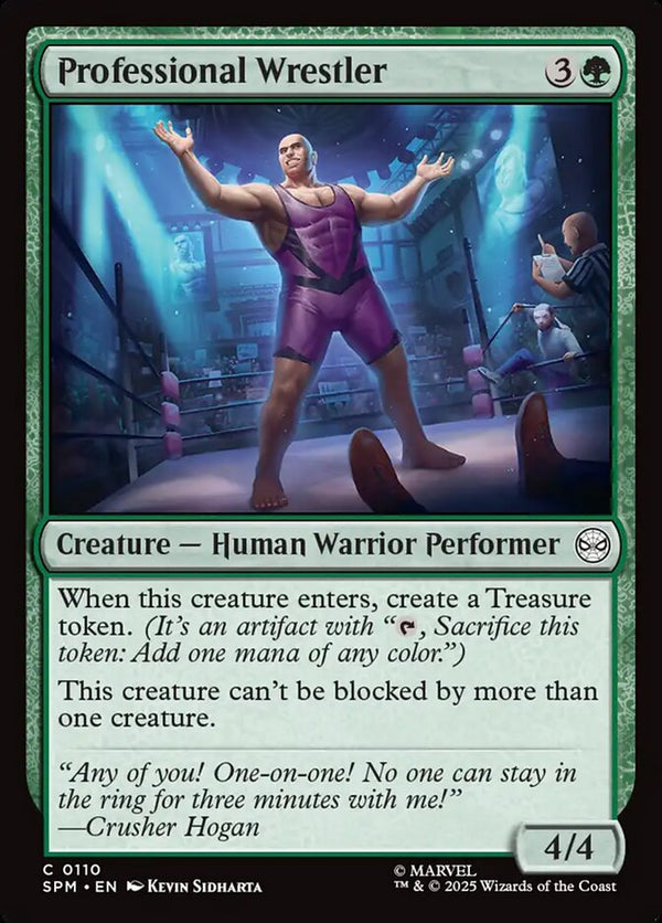 Professional Wrestler - Magic: The Gathering