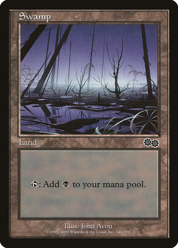 Swamp (340) - Magic: The Gathering