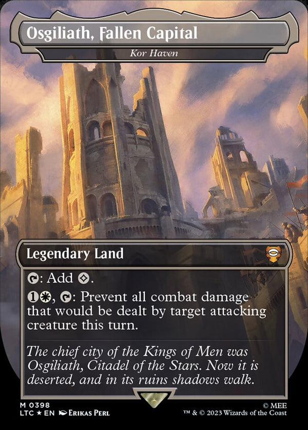 Osgiliath, Fallen Capital - Kor Haven (Surge Foil) - Magic: The Gathering