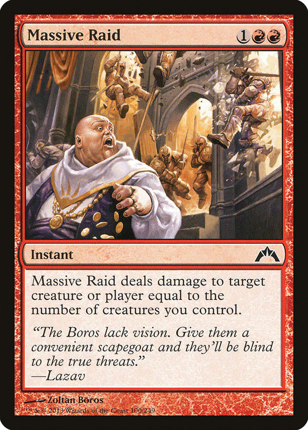 Massive Raid - Magic: The Gathering