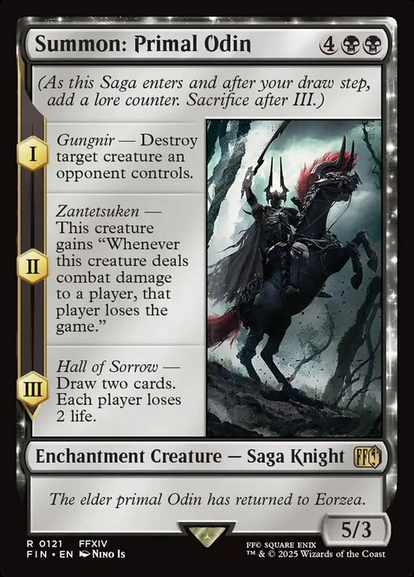 Summon: Primal Odin (FIN 121) - Magic: The Gathering
