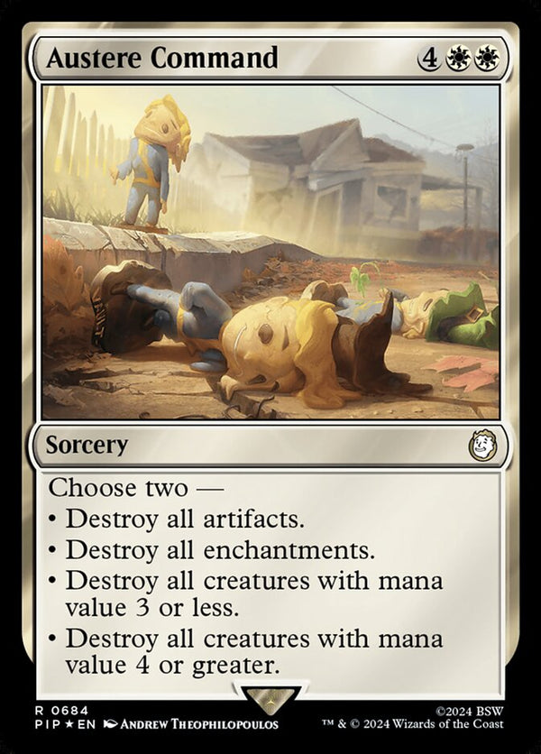 Austere Command (Surge Foil) - Magic: The Gathering