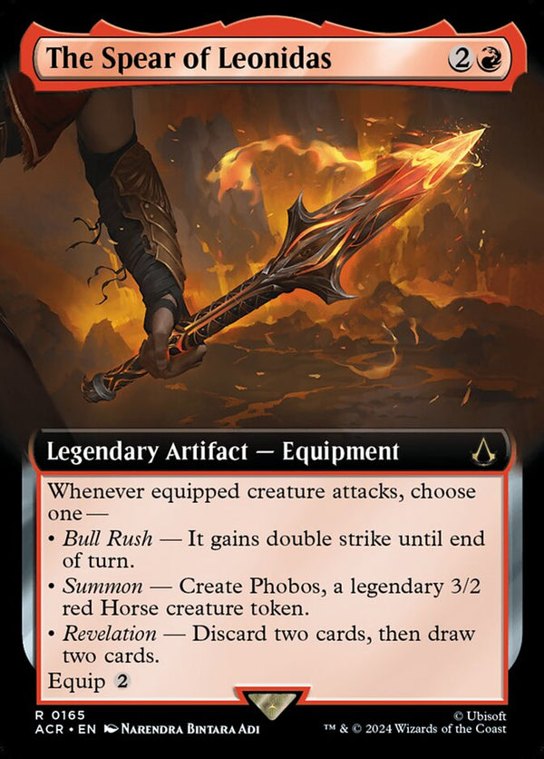 The Spear of Leonidas (Extended Art) - Magic: The Gathering
