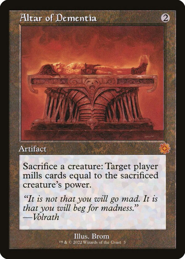 Altar of Dementia - Magic: The Gathering