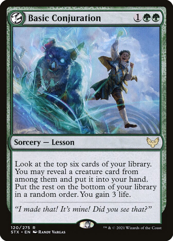 Basic Conjuration - Magic: The Gathering