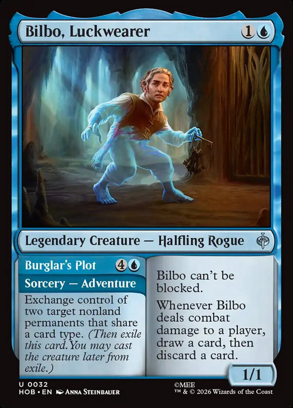 Bilbo, Luckwearer - Magic: The Gathering