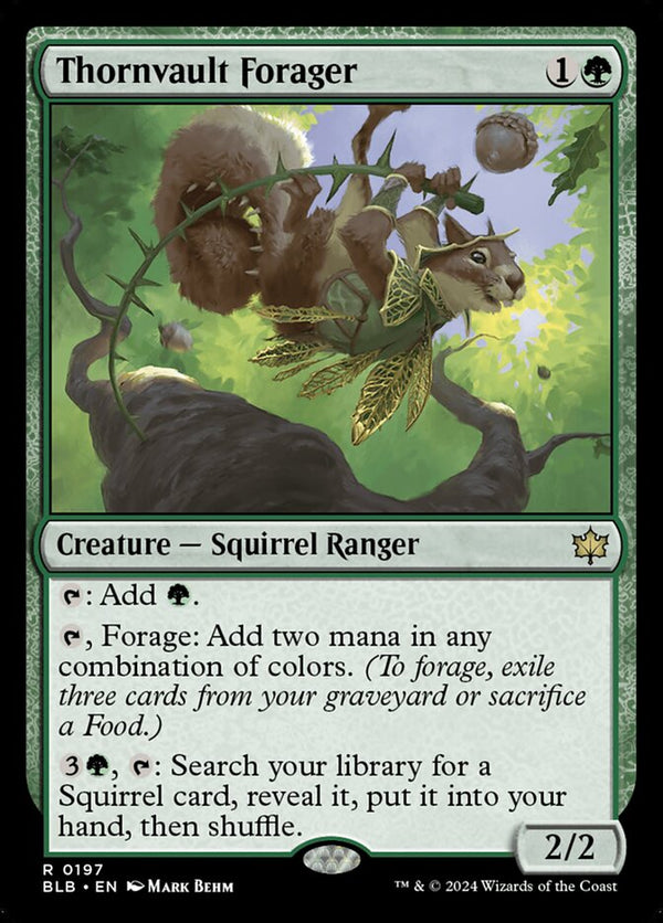Thornvault Forager - Magic: The Gathering