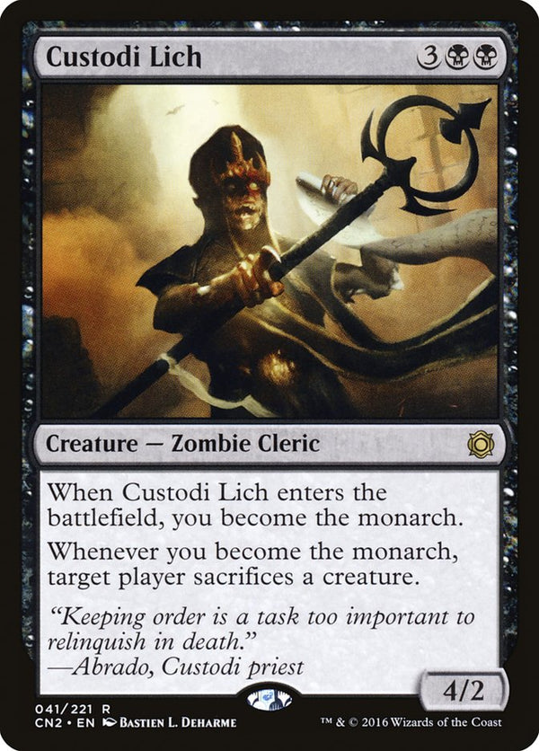 Custodi Lich - Magic: The Gathering