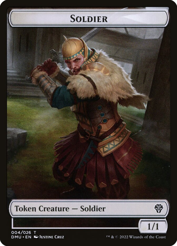 Soldier Token - Magic: The Gathering