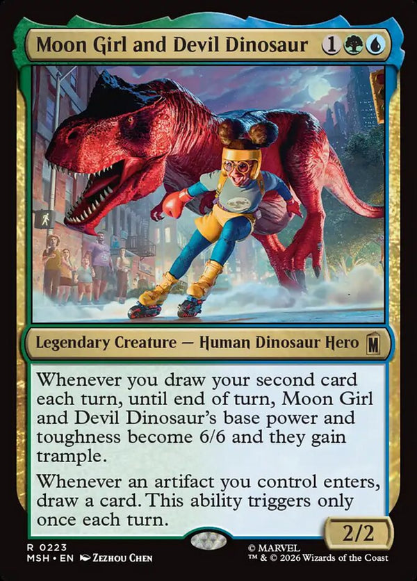 Moon Girl and Devil Dinosaur - Magic: The Gathering