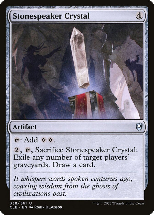 Stonespeaker Crystal - Magic: The Gathering