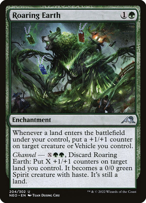 Roaring Earth - Magic: The Gathering