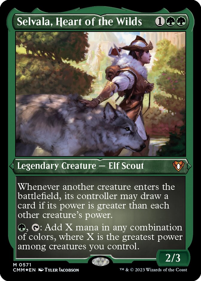 Selvala, Heart of the Wilds (Foil Etched)