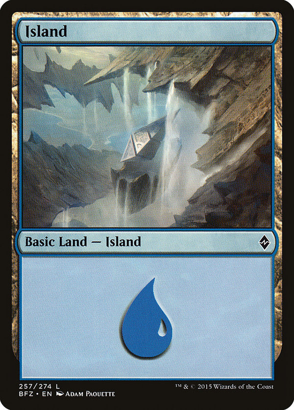 Island (257) - Magic: The Gathering