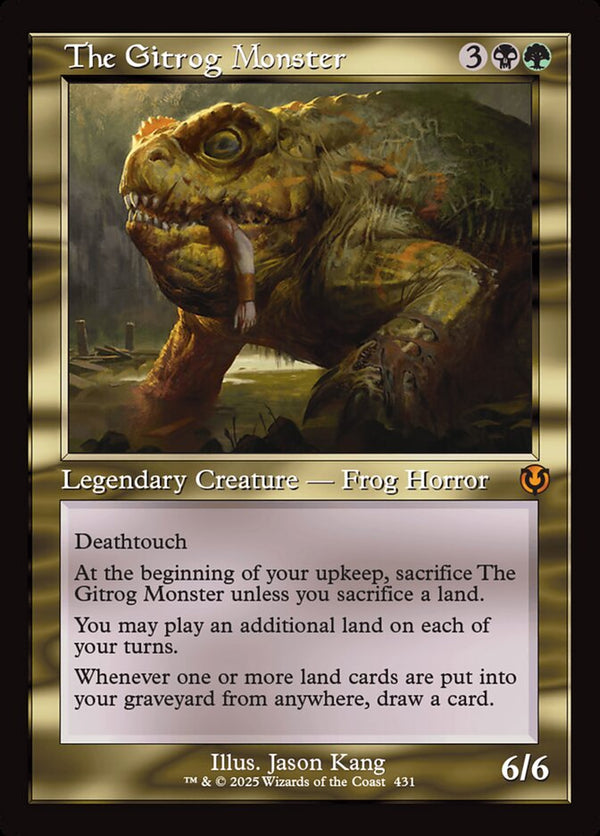 The Gitrog Monster (Retro Frame) - Magic: The Gathering