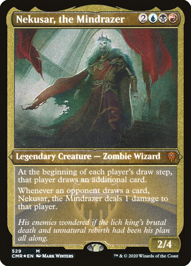 Nekusar, the Mindrazer (Foil Etched)