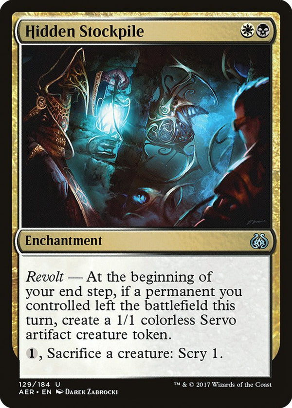 Hidden Stockpile - Magic: The Gathering