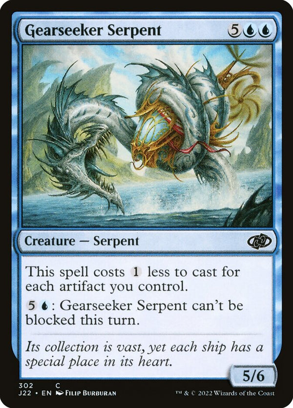 Gearseeker Serpent - Magic: The Gathering