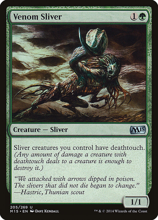 Venom Sliver - Magic: The Gathering