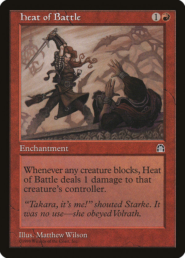 Heat of Battle - Magic: The Gathering