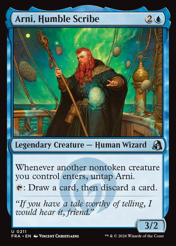 Arni, Humble Scribe (FRA 211) - Magic: The Gathering